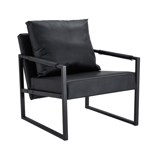 Classic And Metal Frame Sofa, Ergonomically Designed, A Perfect Blend Of Modern And Industrial Styles Home Essentials