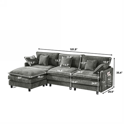 Sofa With Modular Design Home Essentials