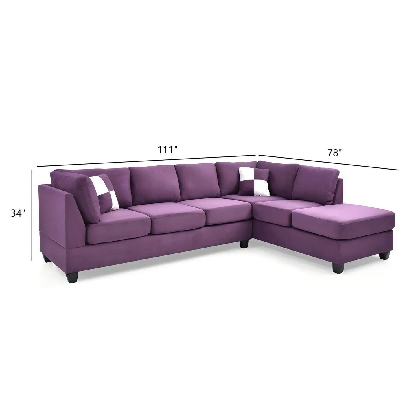 Malone - Comfort Sectional Glory Furniture