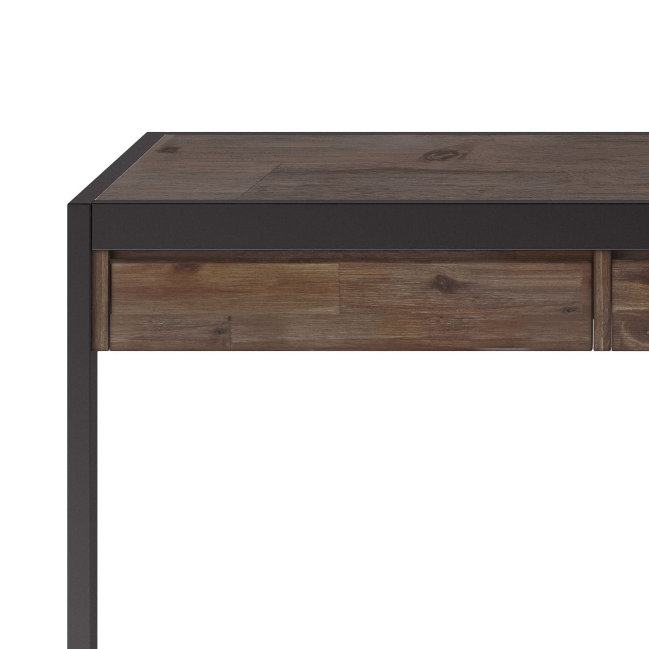 Erina - Large Desk - Rustic Natural Aged Brown Simpli-Home