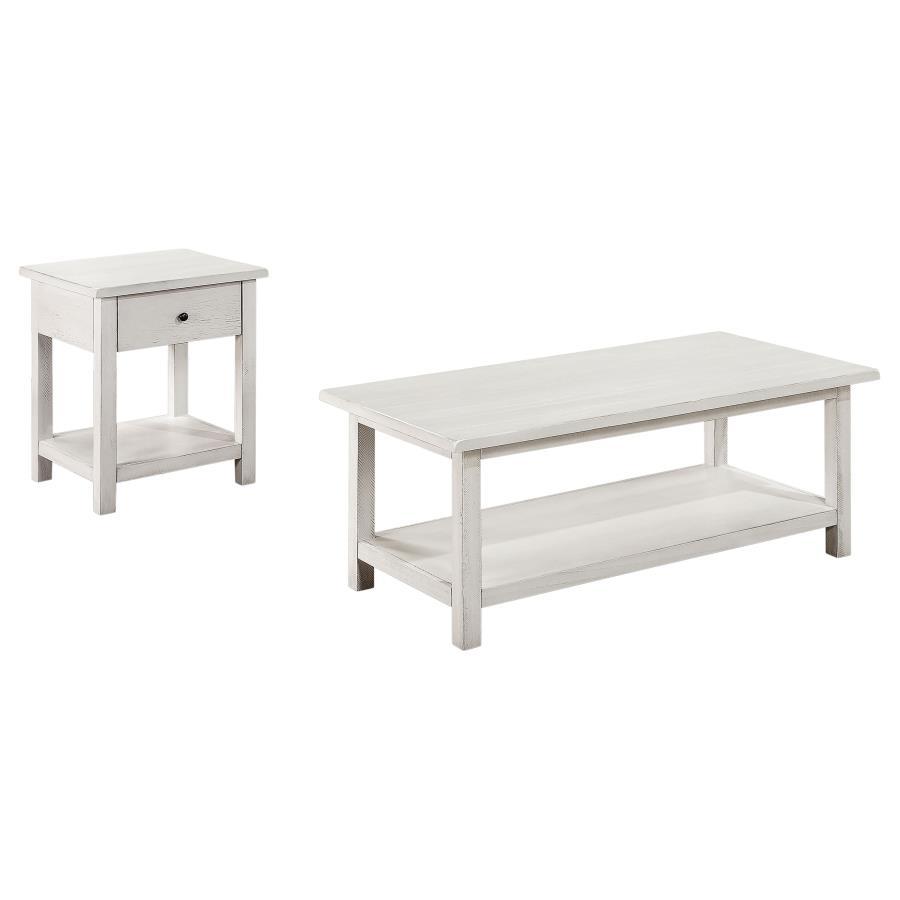 Payne - Coffee And 1-Drawer End Table Set Coaster Fine Furniture
