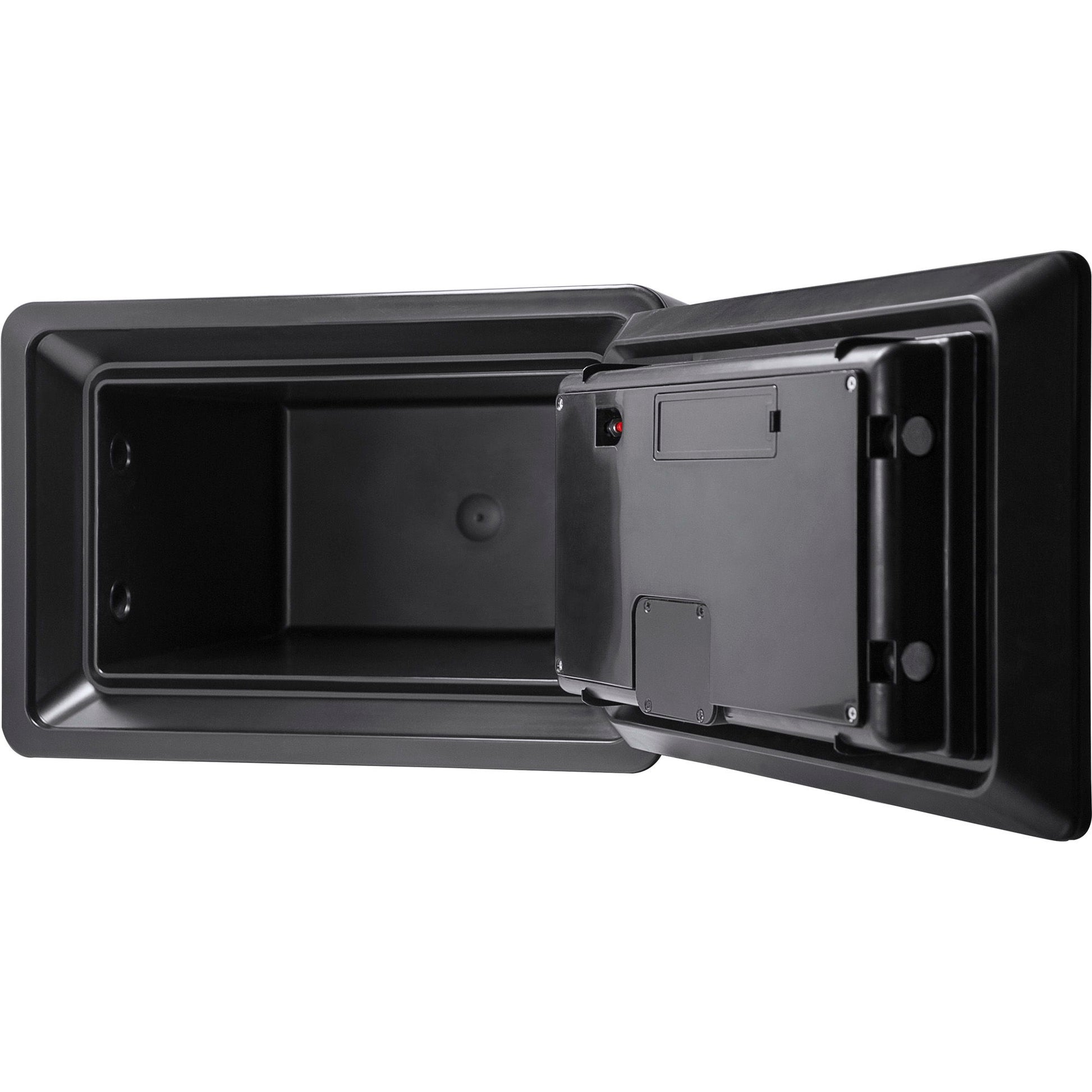 0.54 Cubic Ft Keypad Fireproof Security Safe - Black Daily Nest