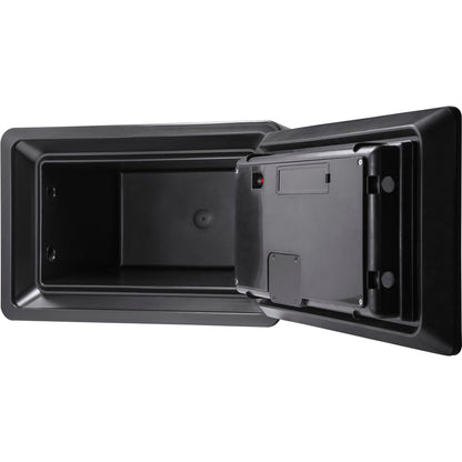 0.54 Cubic Ft Keypad Fireproof Security Safe - Black Daily Nest
