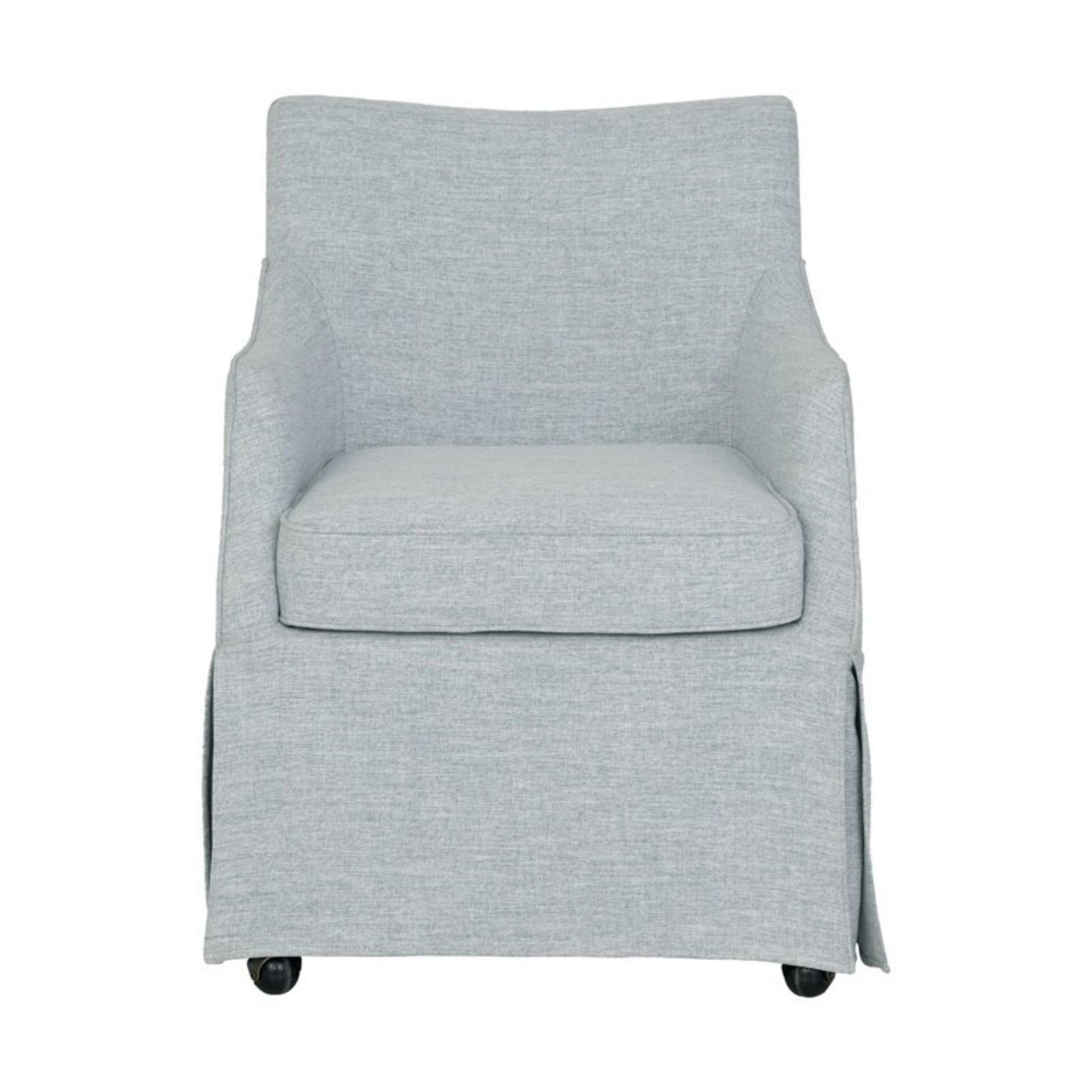 London - Upholstered Skirted Dining Arm Chair JLA