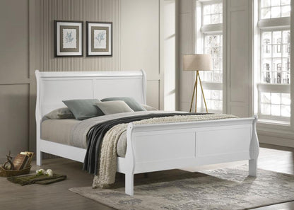 Louis Philippe - Sleigh Panel Bed Coaster Fine Furniture