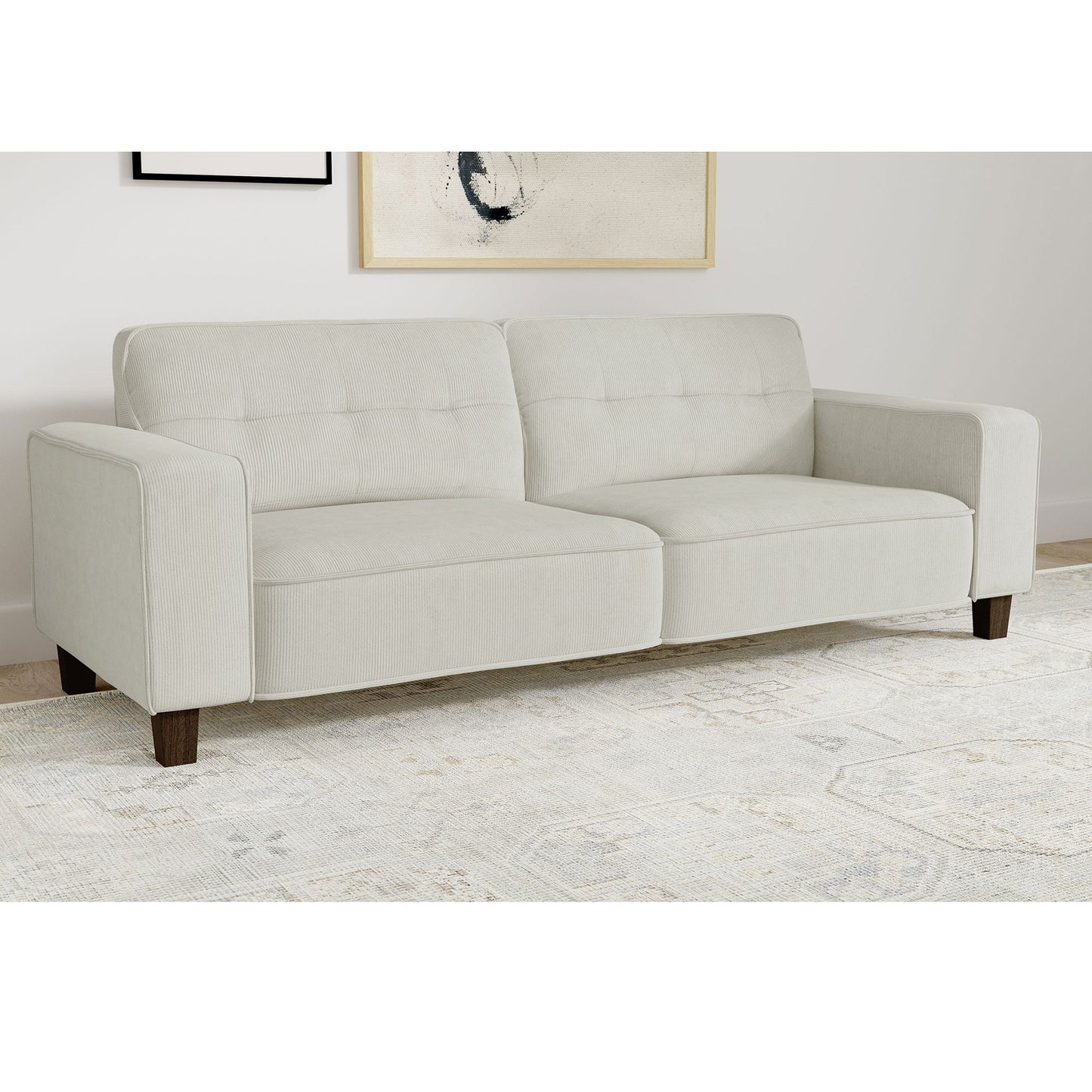 Evoke - Upholstered Tufted Sofa - Greige Furniture Max