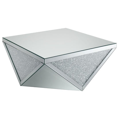 Amore - Mirrored Coffee Table Set Coaster Fine Furniture