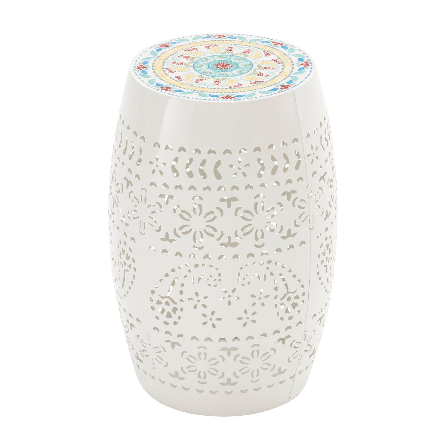 Lilac - Mosaic Side Table Noble House