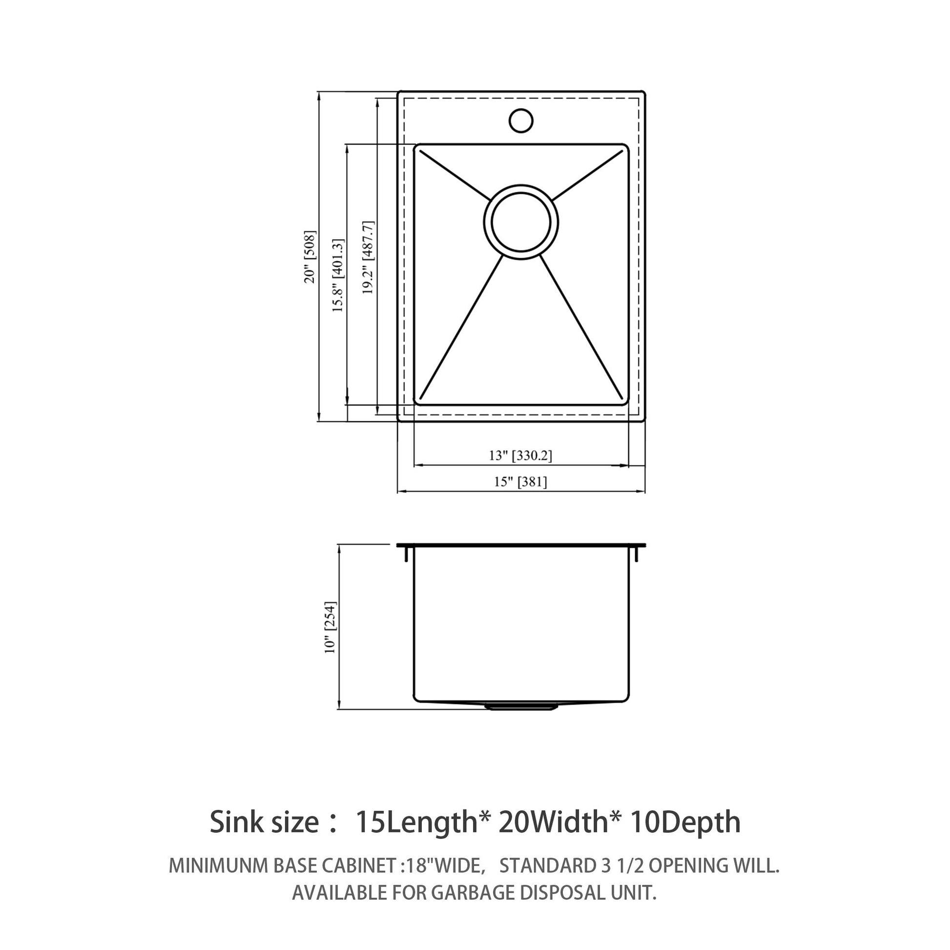 Stainless Steel Drop In Kitchen Sink, Topmount Daily Nest