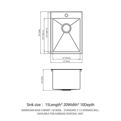 Stainless Steel Drop In Kitchen Sink, Topmount Daily Nest