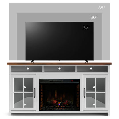 Hampton - Fireplace TV Stand Console Legends
