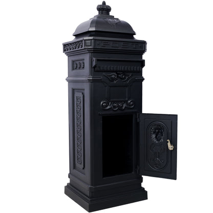 Mailboxs Residential Large-Capacity Letter Box, Rainproof Postbox Statue Daily Nest