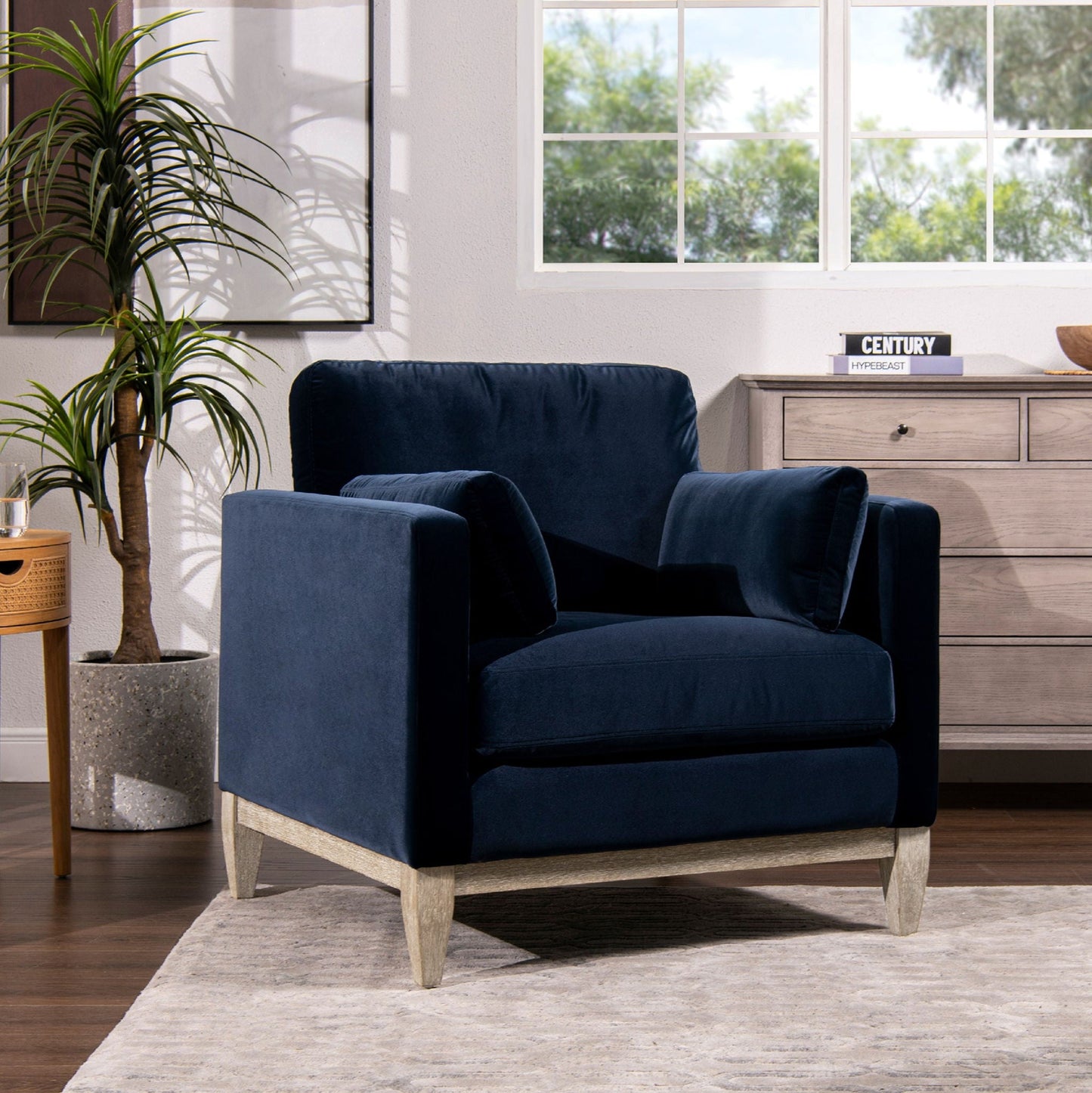 Knox - Modern Farmhouse Arm Chair Jennifer Taylor Home
