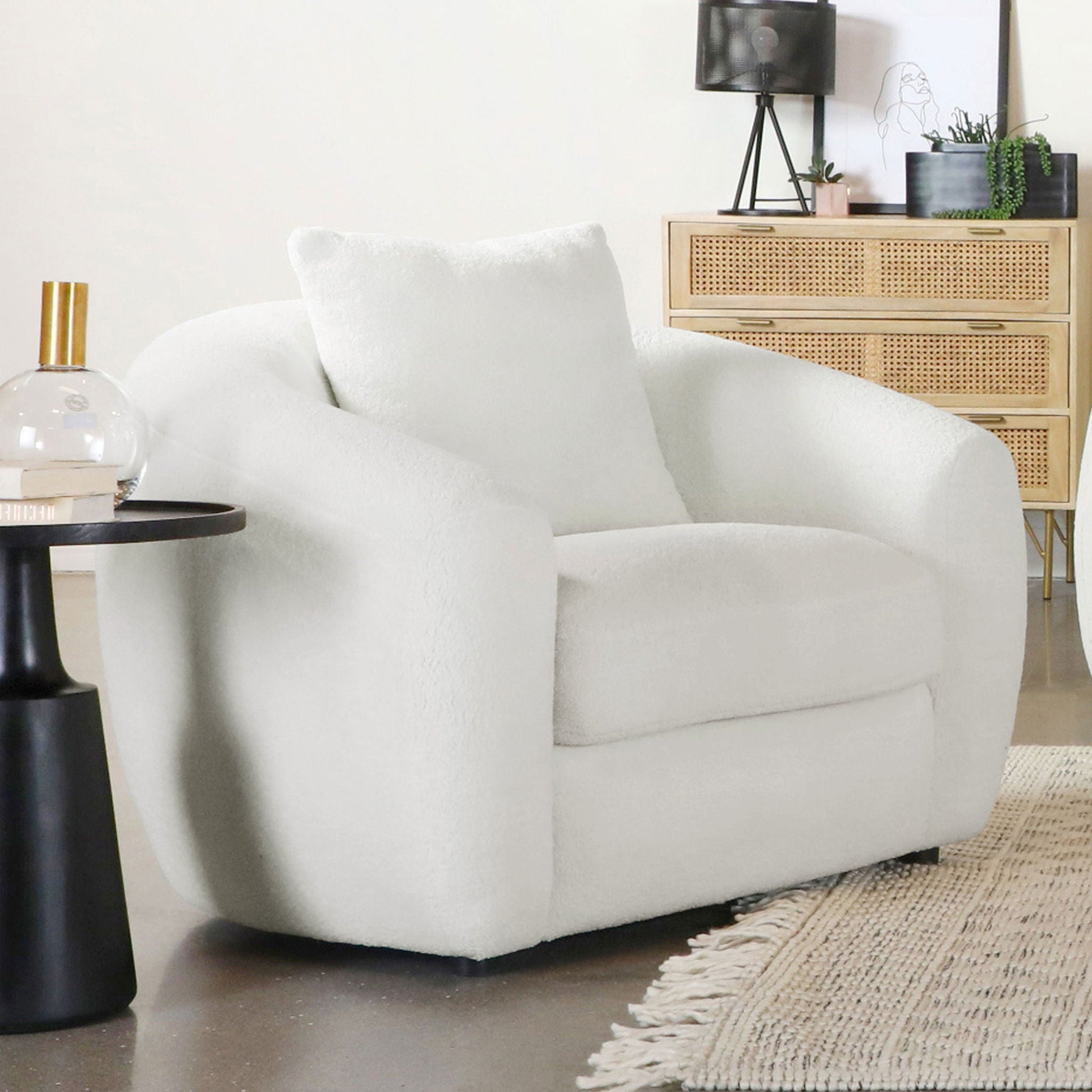 Wilson - Accent Chair - Ivory Furniture Max