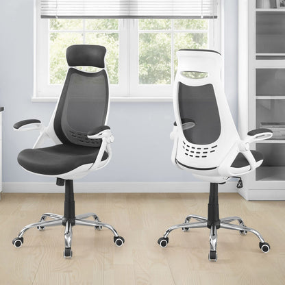 Office Chair, Adjustable Height, Swivel, Ergonomic, Armrests, Contemporary & Modern 8th Street