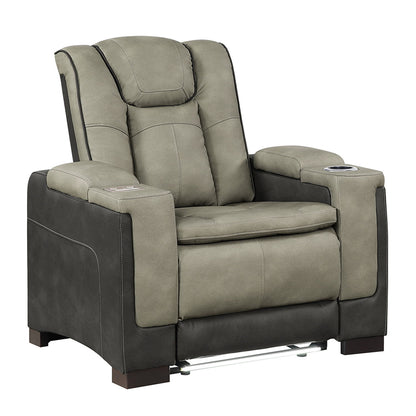 Bruno - Power Recliner Chair With LED Lighting Matrix Furniture Group
