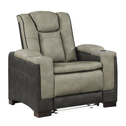 Bruno - Power Recliner Chair With LED Lighting Matrix Furniture Group
