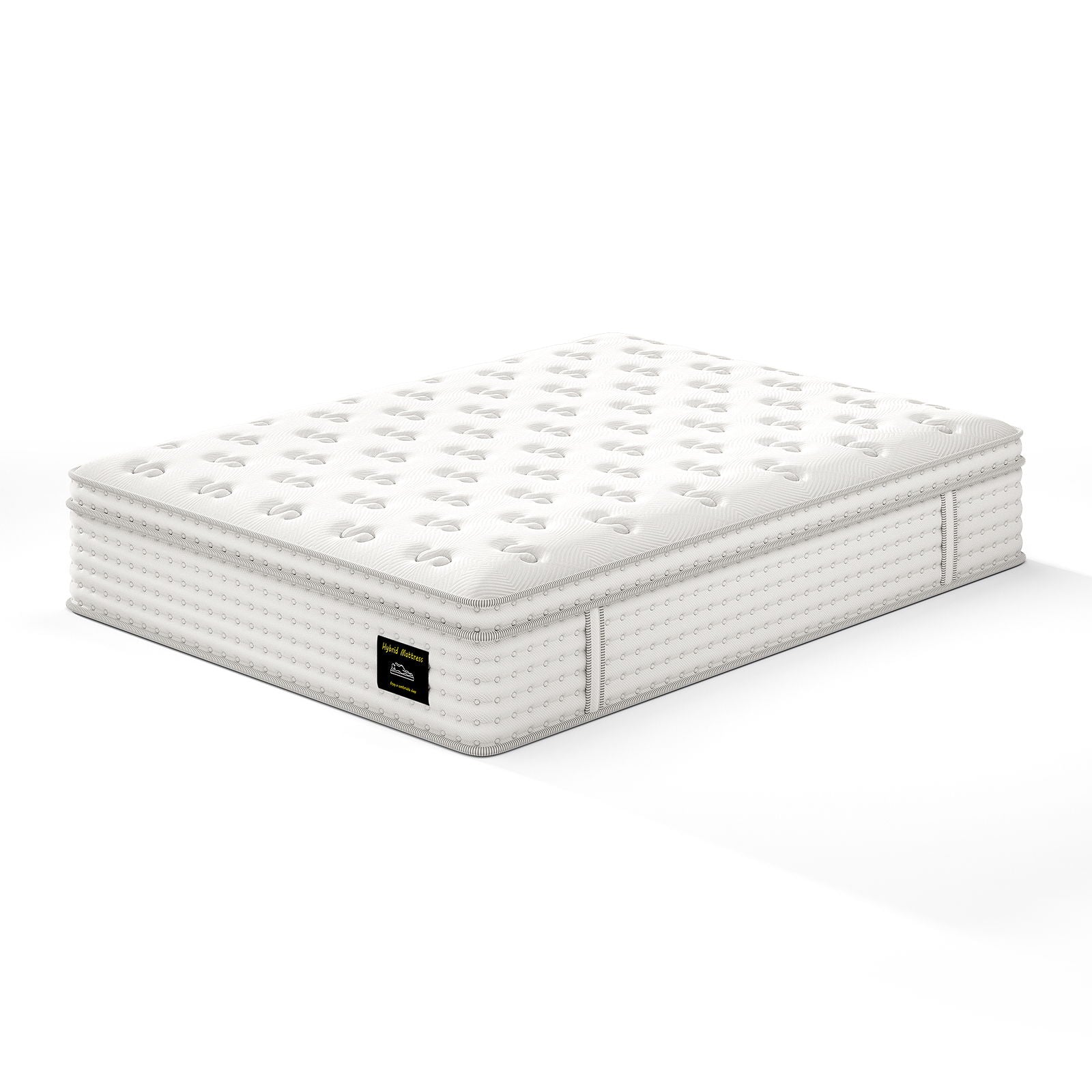 14'' Hybrid Mattress, Memory Foam & Pocket Springs For Pressure Relief Somnus Mattress USA