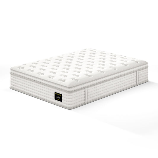 14'' Hybrid Mattress, Memory Foam & Pocket Springs For Pressure Relief Somnus Mattress USA