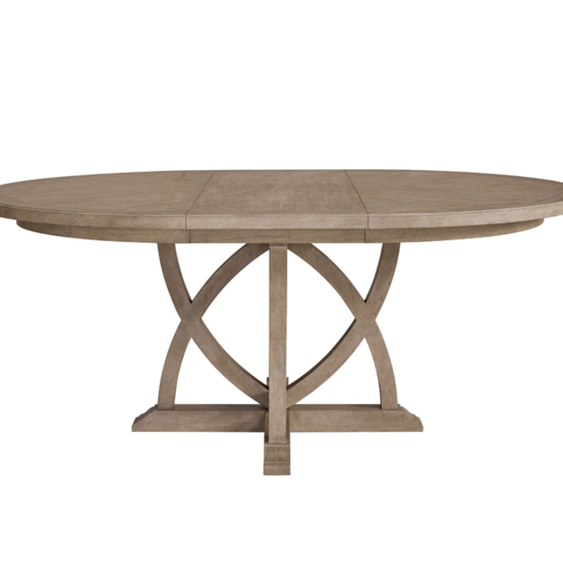 Round Dining Extendable Dining Table - Sand Bernards Furniture