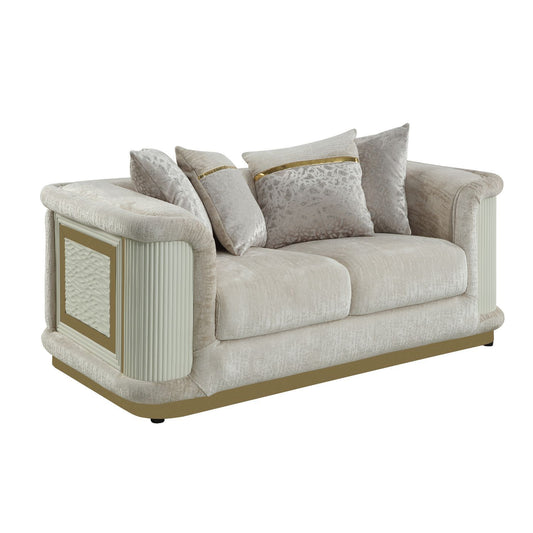 Bona - Loveseat - Cream Matrix Furniture Group