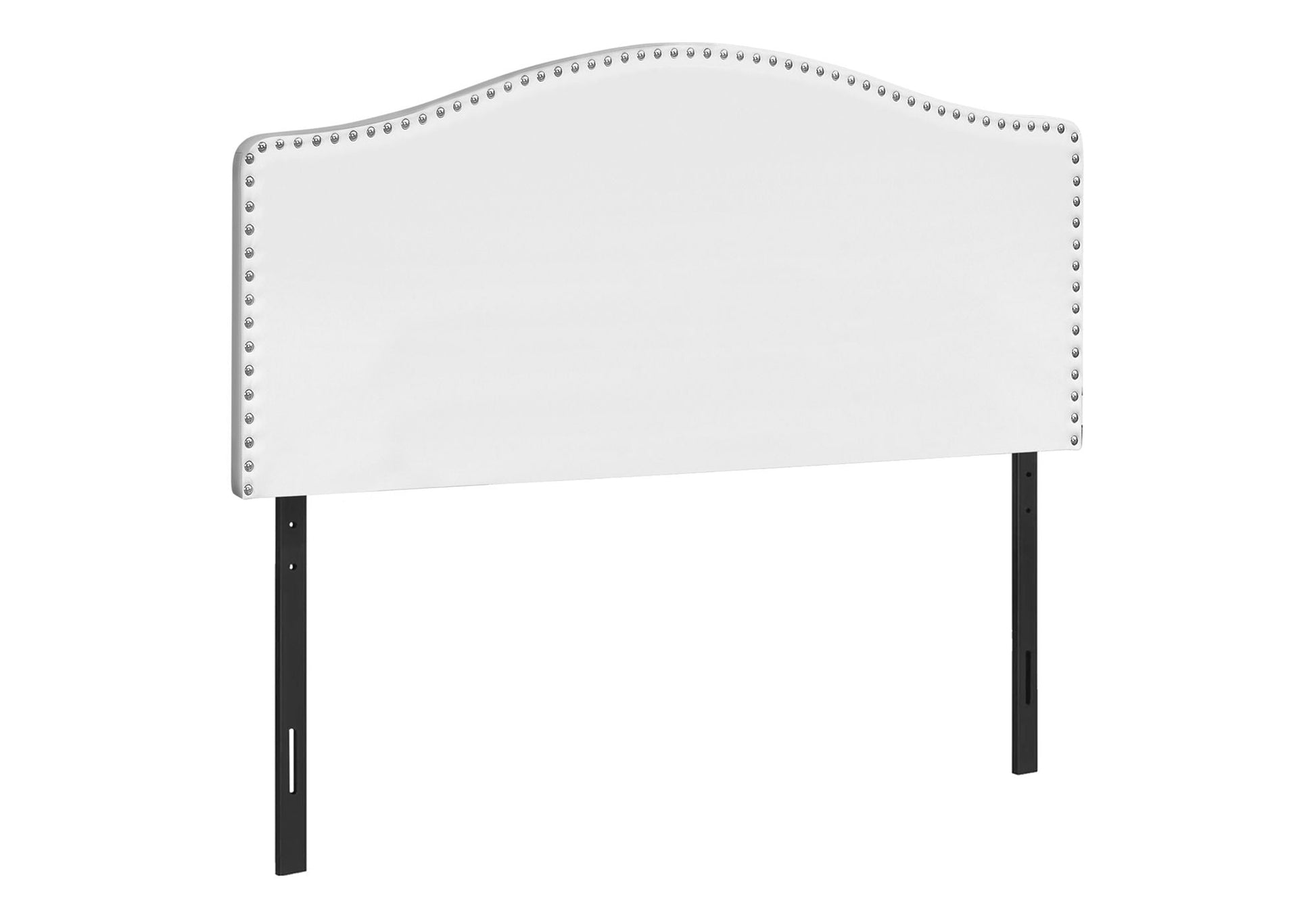 Queen Size, Bed Headboard Only, Upholstered, Transitional - White 8th Street