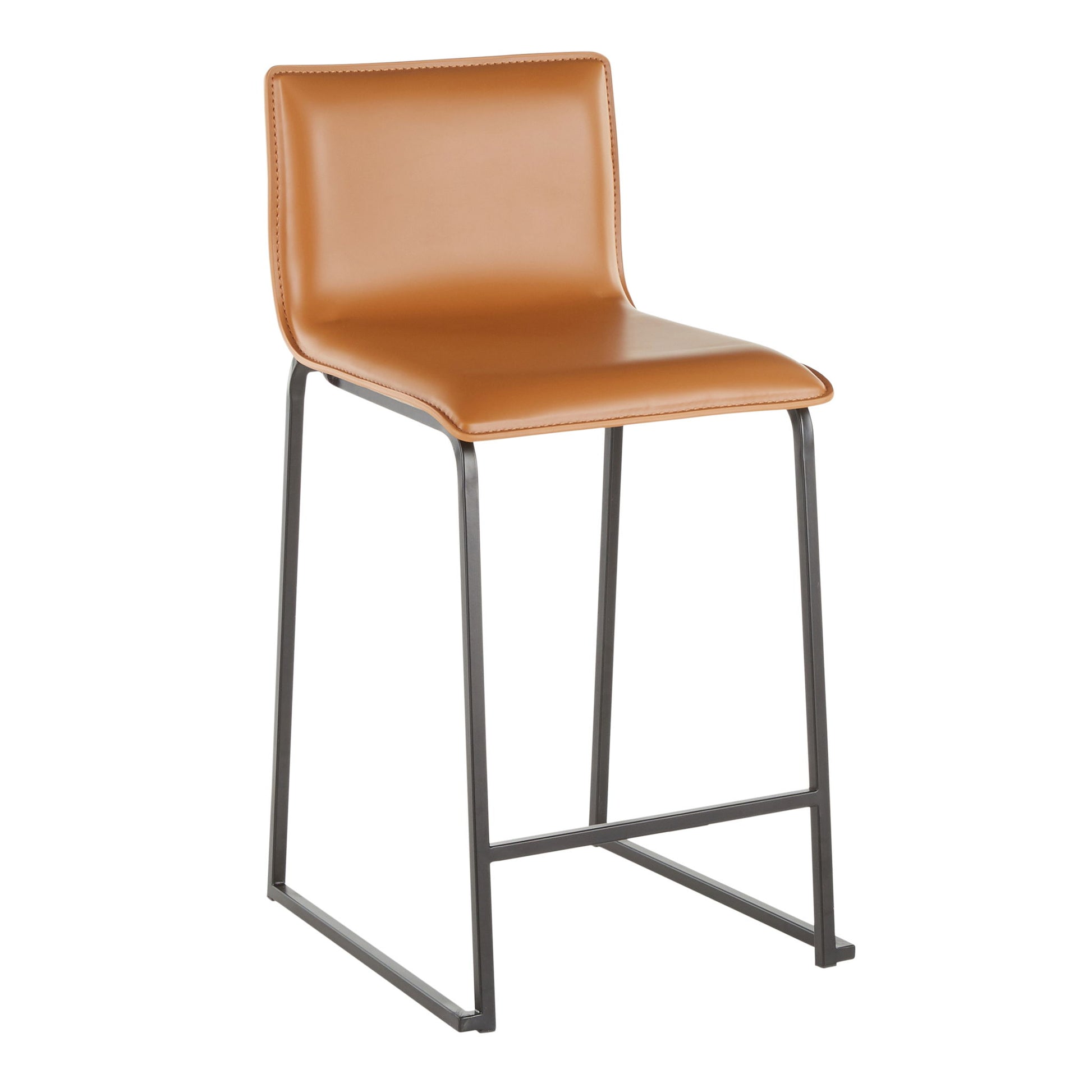 Mara - Upholstered Contemporary Counter Stool (Set of 2) Lumi Source