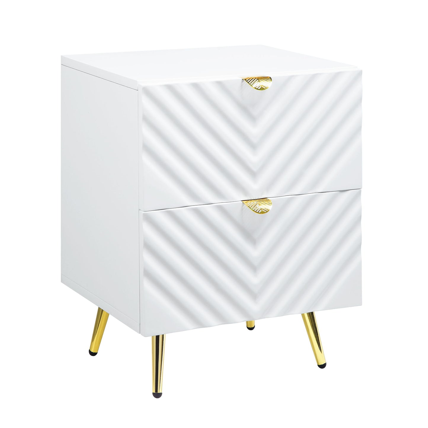 Gaines - High Gloss Nightstand Acme