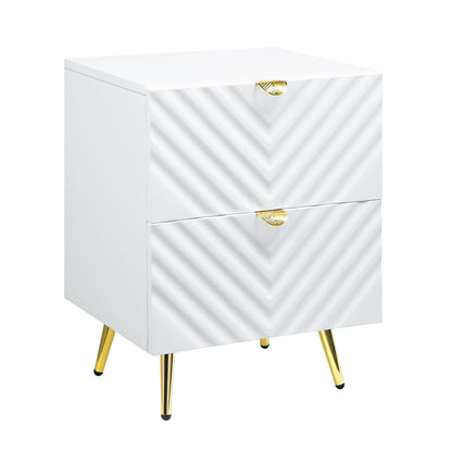 Gaines - High Gloss Nightstand Acme