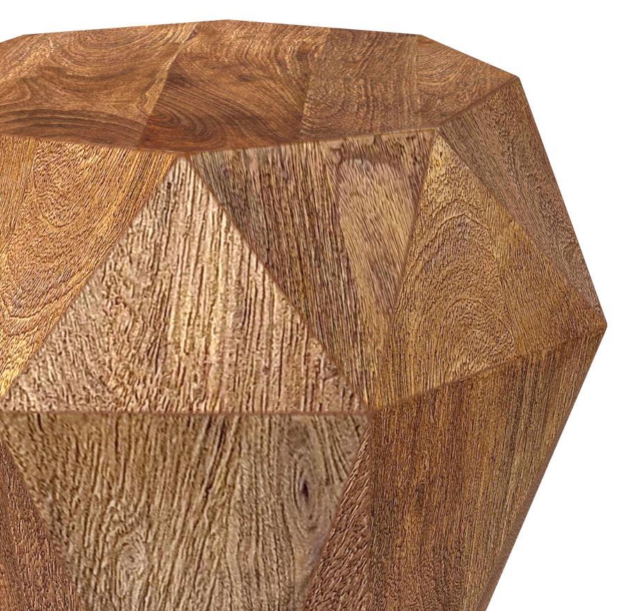 Jacinto - Octagonal Solid Mango Wood Side Table Coaster Fine Furniture