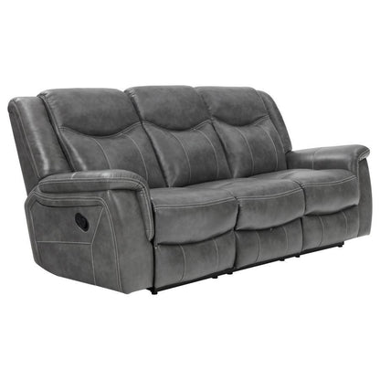 Conrad - Upholstered Padded Arm Motion Sofa Set CoasterEveryday
