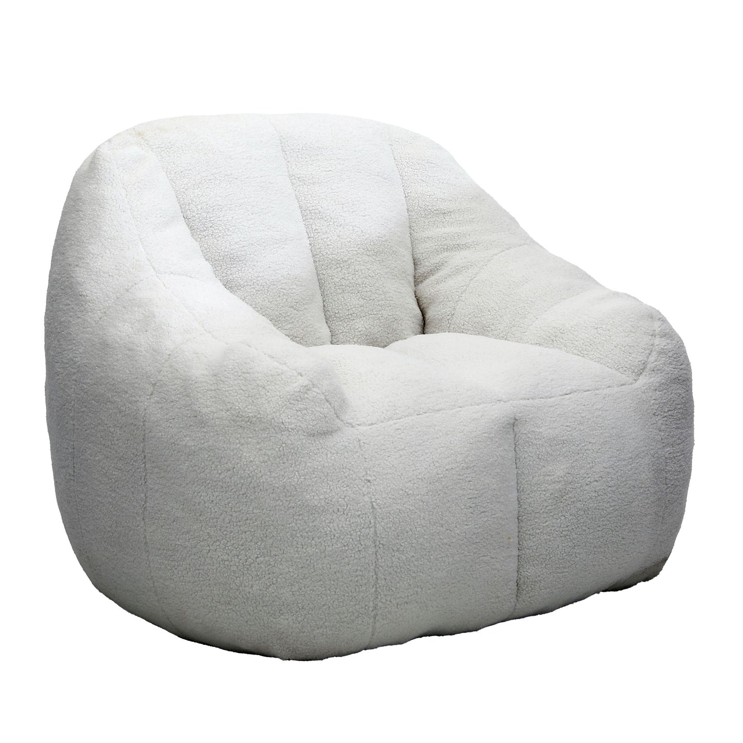Comfy Bean Bag Chair With Memory Foam Filler, Tufted Soft Home Essentials