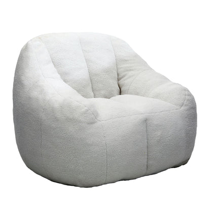 Comfy Bean Bag Chair With Memory Foam Filler, Tufted Soft Home Essentials