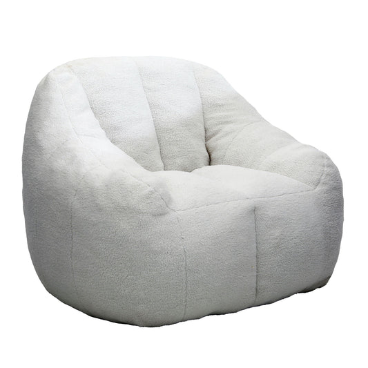 Comfy Bean Bag Chair With Memory Foam Filler, Tufted Soft Home Essentials
