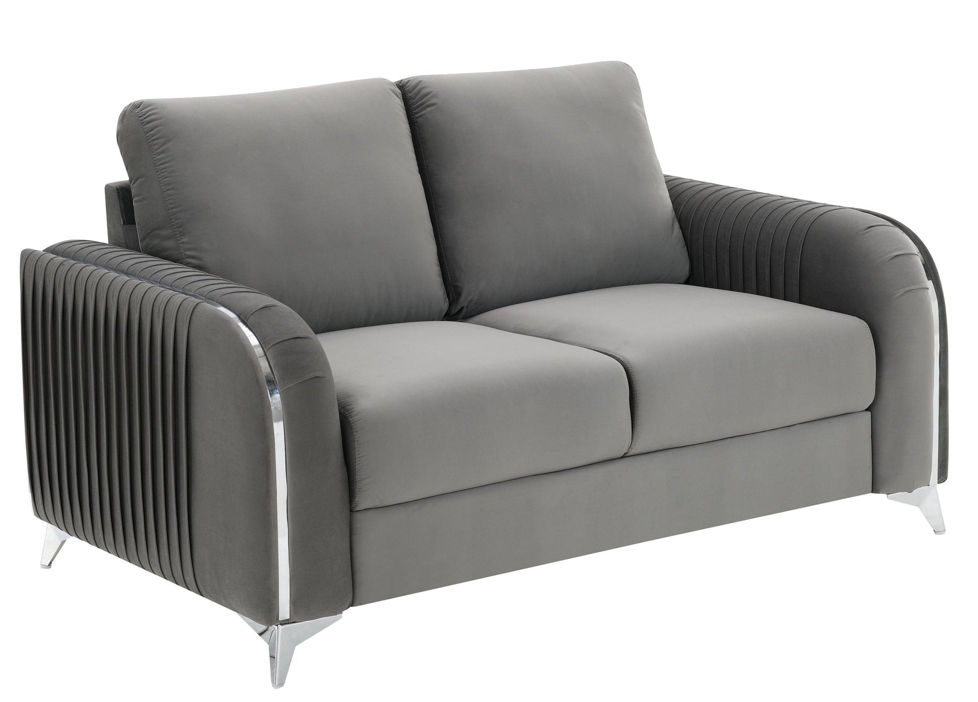 Wenona - Velvet Loveseat Acme