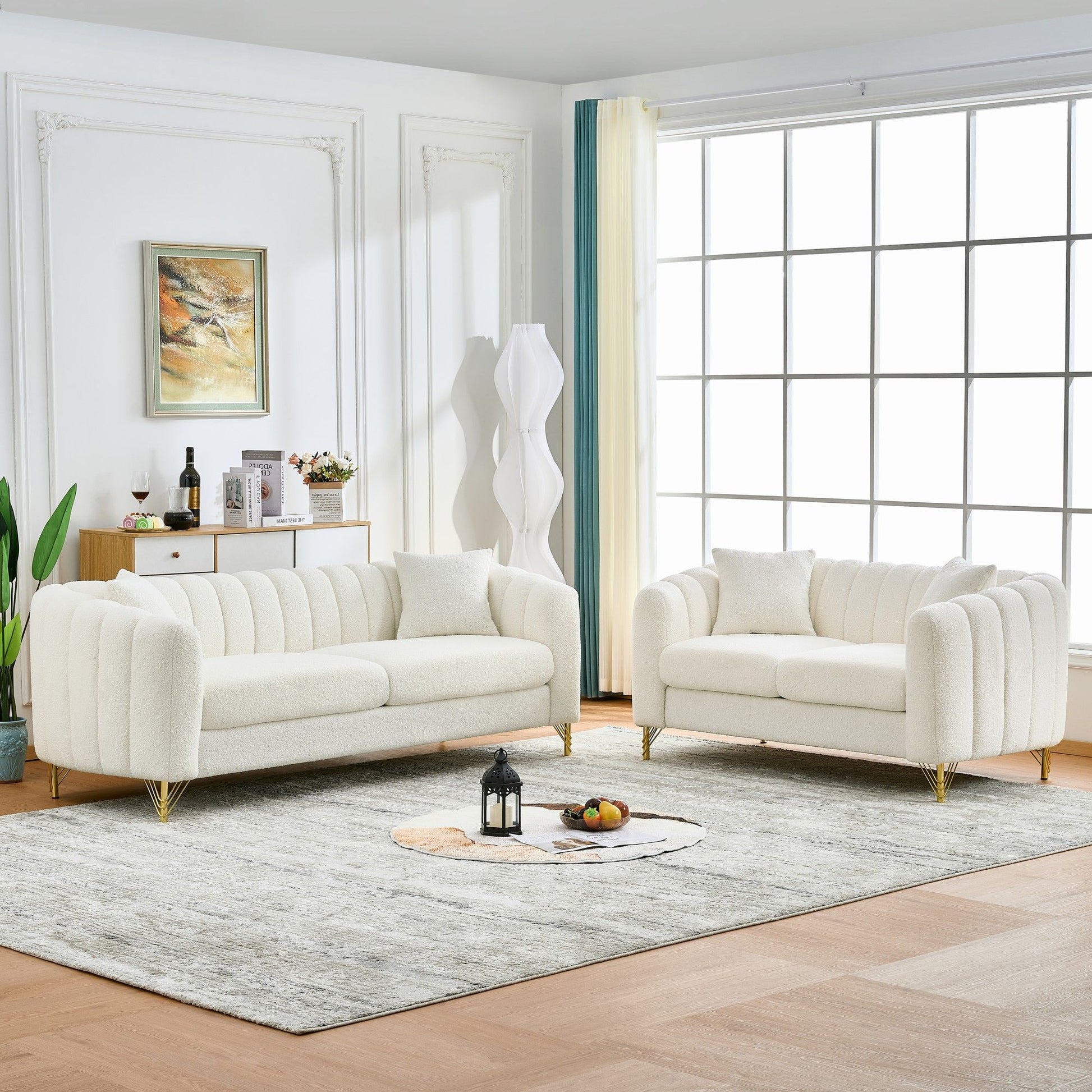 Oversized Sofa, Deep Tufted Couch Home Essentials