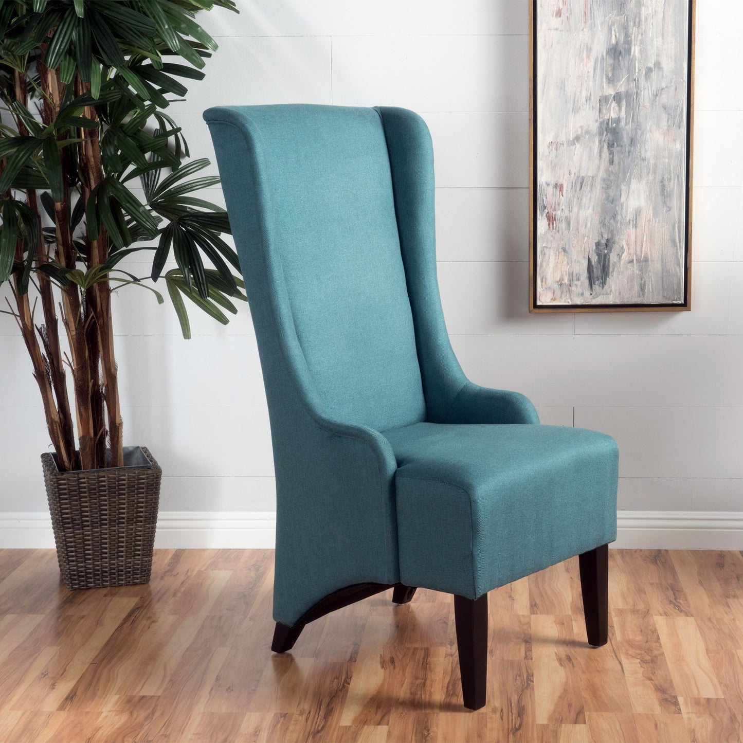 Alight - Upholstered Dining Chair With High Back And Birch Wood Legs (Set of 2) Noble House