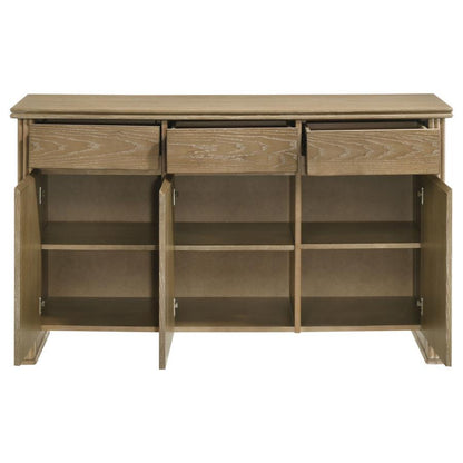 Adina - 2-Door Sideboard Server - Distressed Light Brown Coaster Fine Furniture