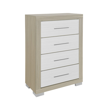 Elsa - 2 Toned And Chest With Bar Handle Global Furniture USA