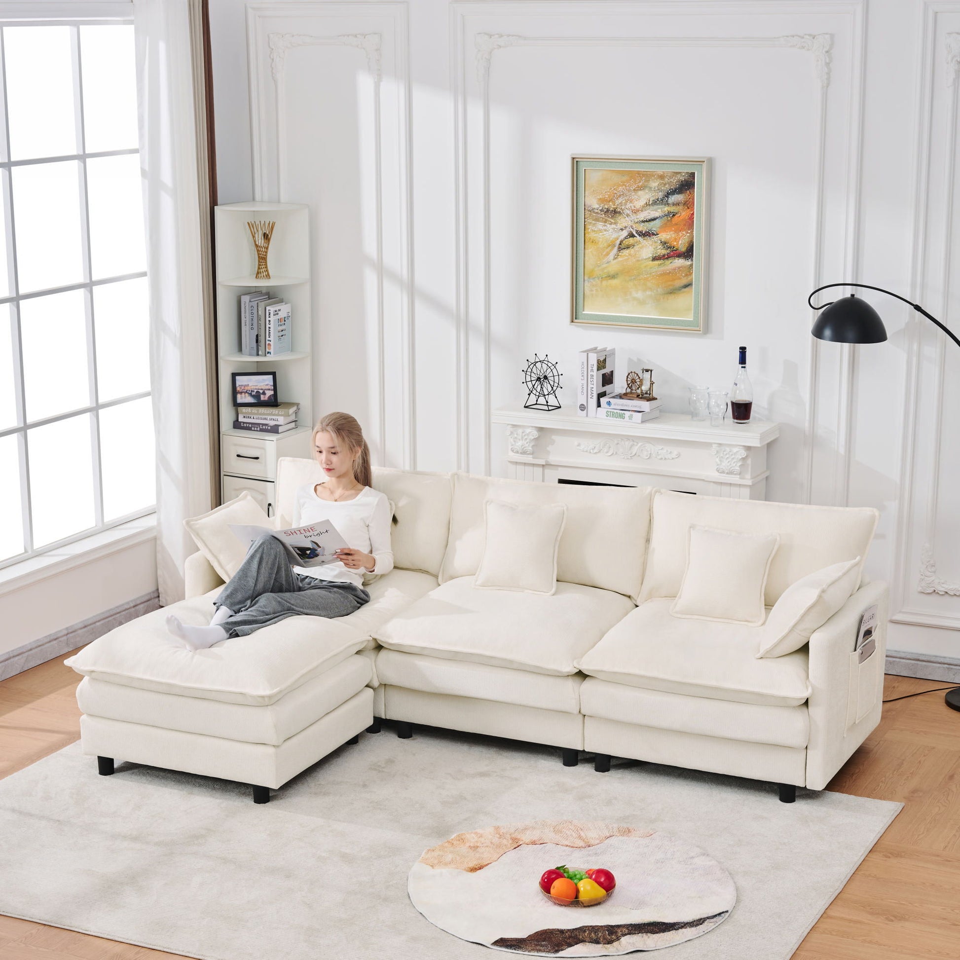 Sofa With Modular Design Home Essentials