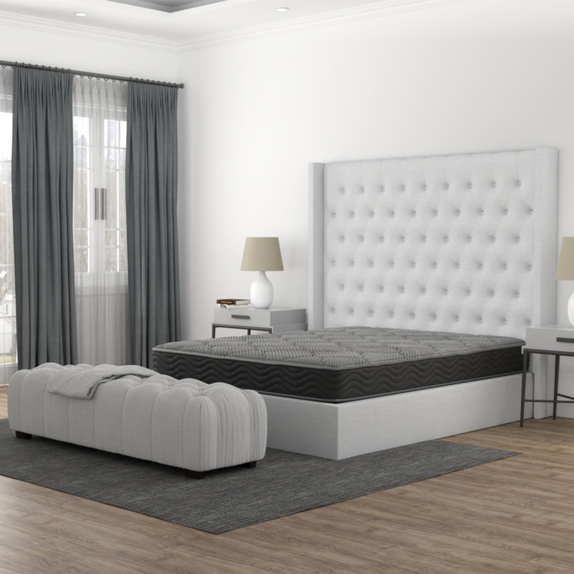 CS Hybrid - 12" Pocket Coil Mattress BedTech