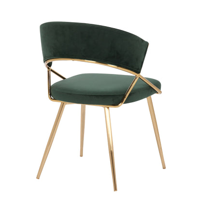 Jie - Glam Dining Chair (Set of 2) Lumi Source