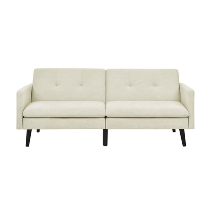 Easy Convert Futon Sofa With Tufted Back And Seat Home Essentials