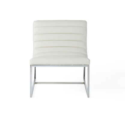 Wilmouth - Roll Occasional Chair - White Noble House