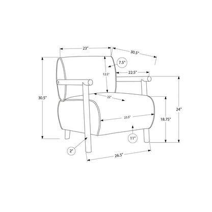 Modern Upholstered Accent Chair For Living Room 8th Street