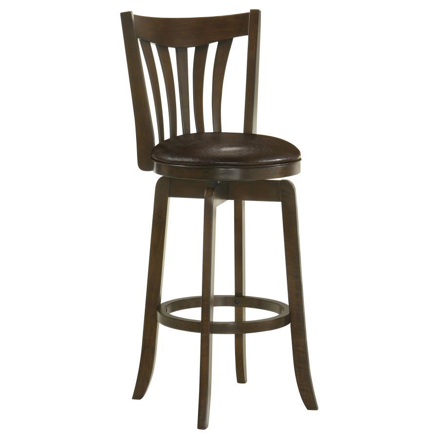 Lambert - Wood Height Swivel Bar Chair Coaster Fine Furniture