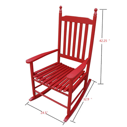 Wooden Porch Rocker Chair Home Essentials