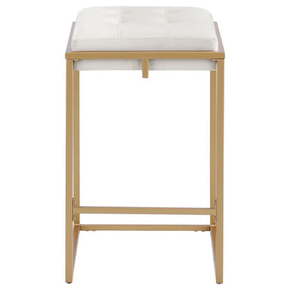 Nadia - Upholstered Backless Stool (Set of 2) CoasterEveryday