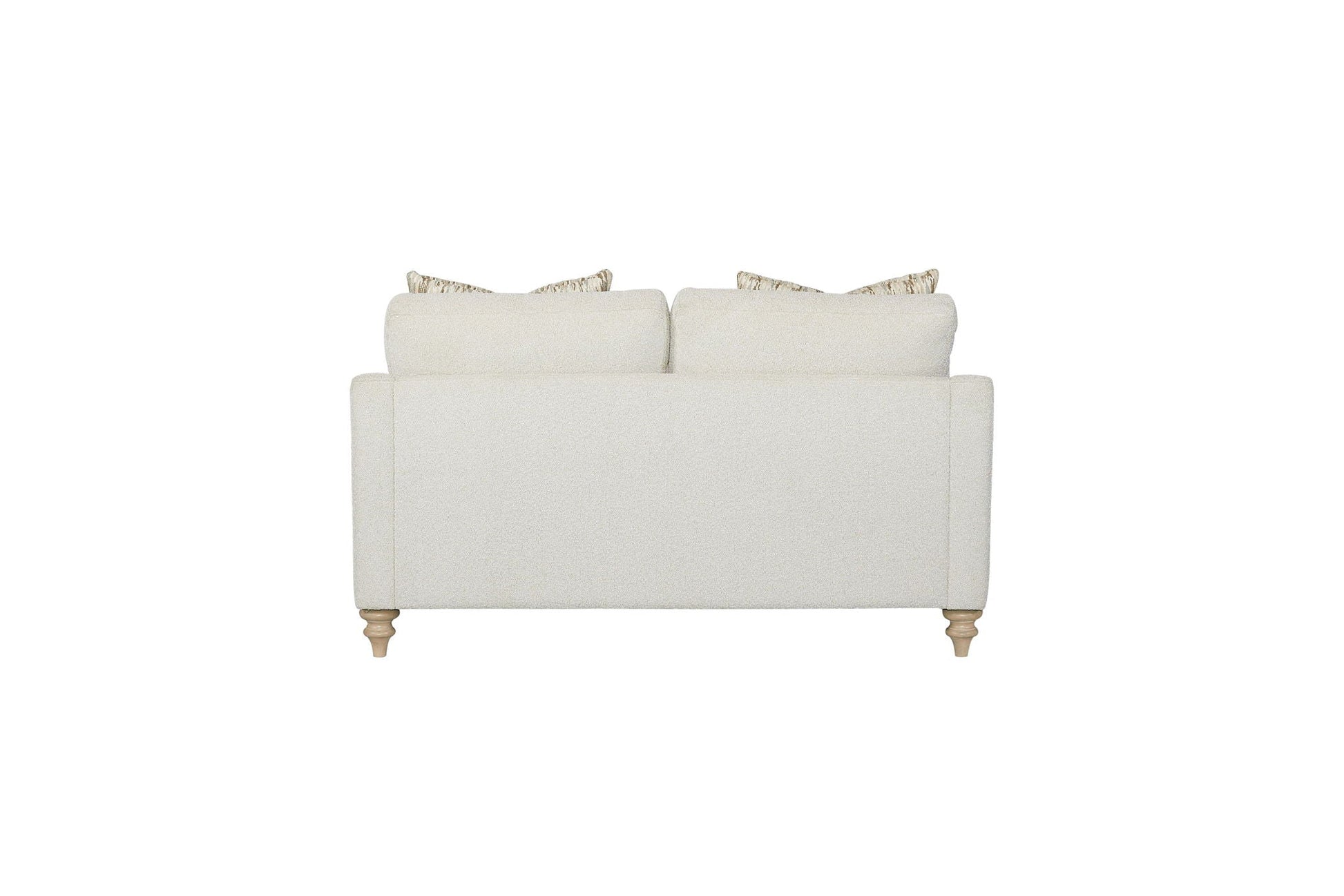 Loveseat Reversable Cushion With 2 Pillows - Off White Bernards Furniture