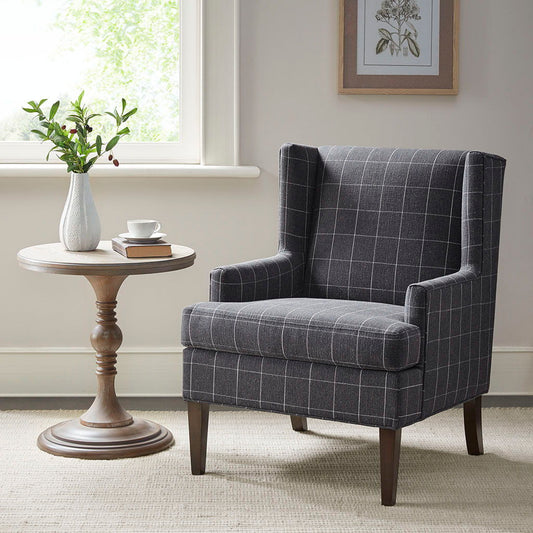 Decker - Accent Chair - Charcoal